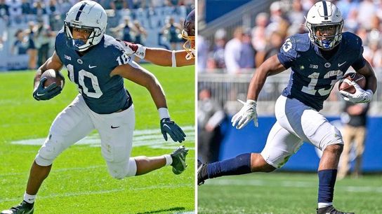 1-2 punch: How can Penn State best utilize Singleton, Allen? taken in University Park, Pa. (Penn State)